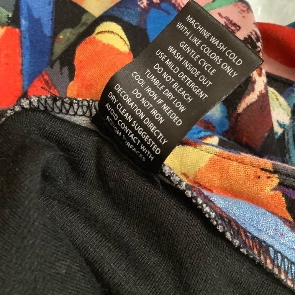 St33le Stretch Knit Jeans Rainbow Shorts Limited Edition 6” Inseam Sz. 34​​​​​​ - Picture 12 of 14